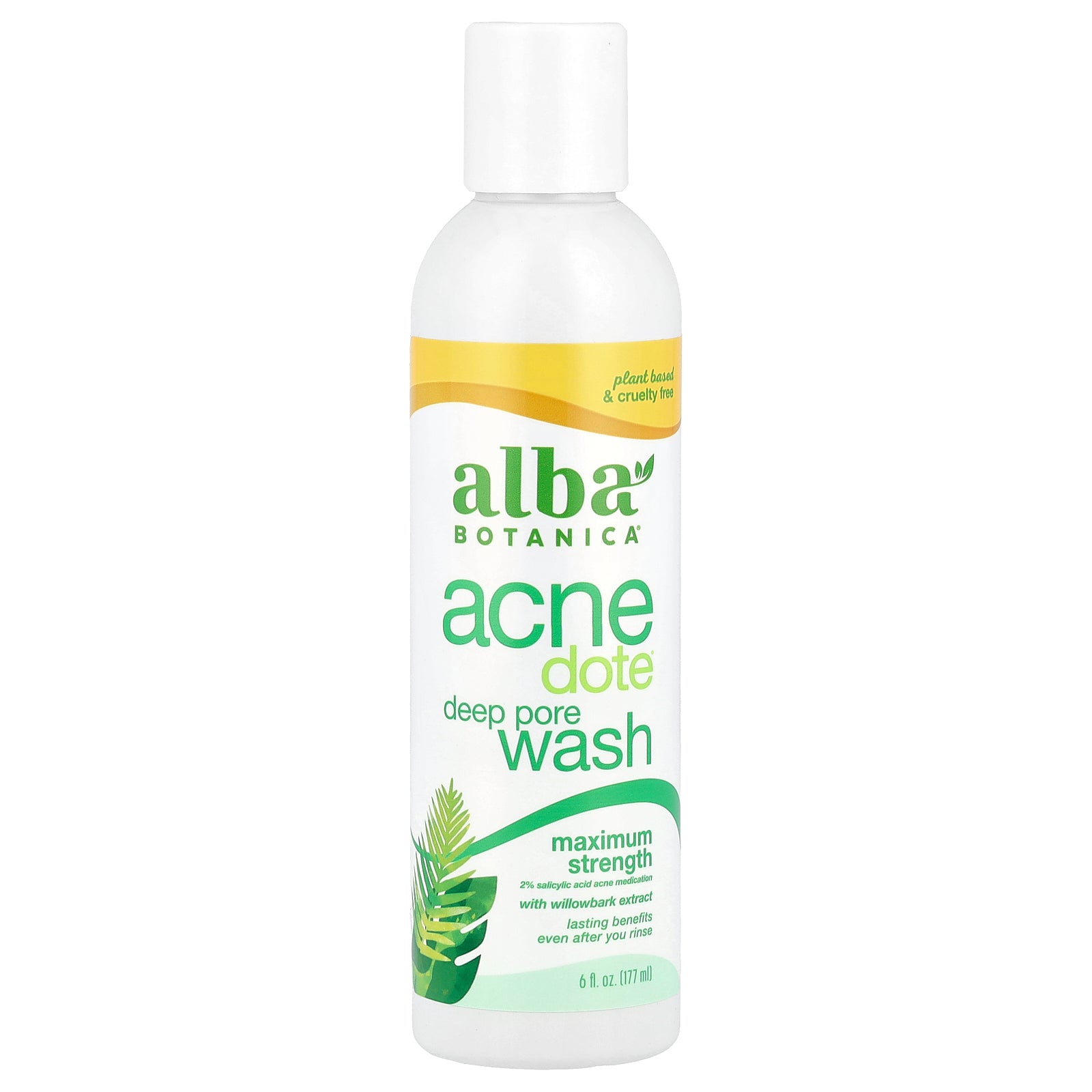 Alba Botanica, ACNEdote®, Deep Pore Wash, 6 fl oz (177 ml)