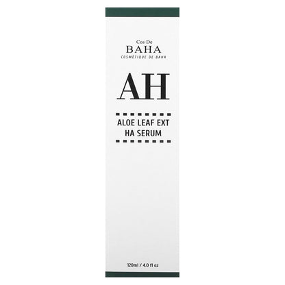 Cos De BAHA, AH, Aloe Leaf Ext Ha Serum, 4 fl oz (120 ml)