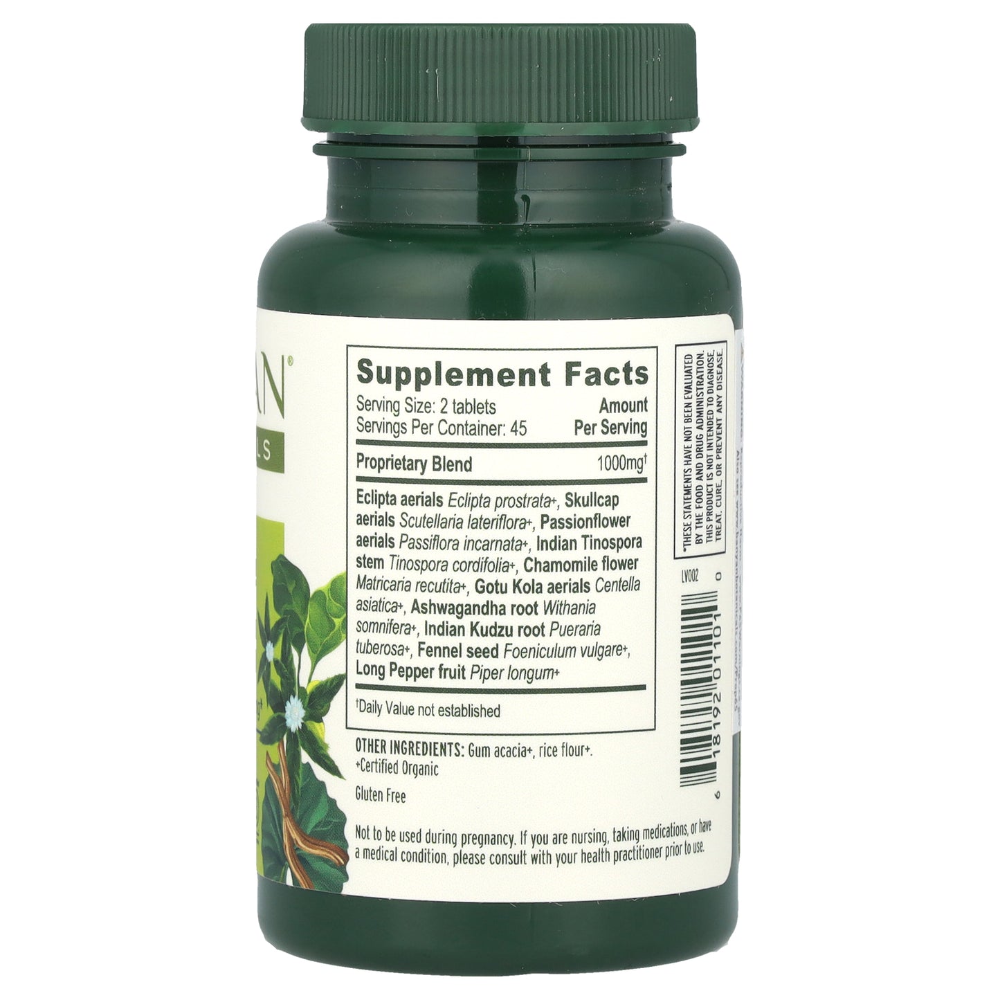 Banyan Botanicals, Tranquil Mind™, 90 Tablets