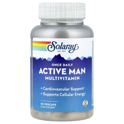 Solaray, Once Daily Active Man Multivitamin, 90 VegCaps