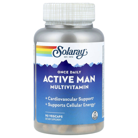 Solaray, Once Daily Active Man Multivitamin, 90 VegCaps