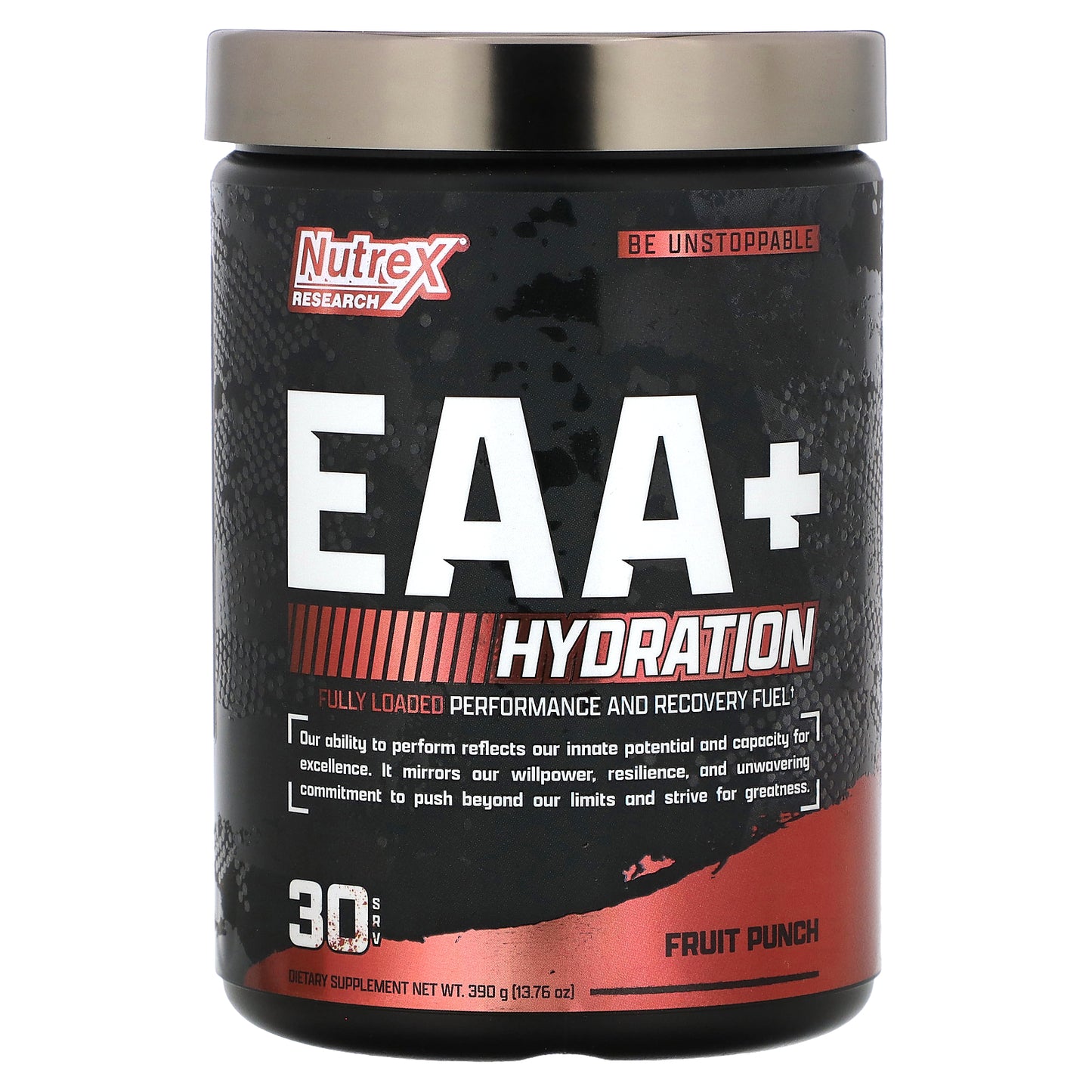 Nutrex Research, EAA+ Hydration, Fruit Punch, 13.76 oz (390 g)