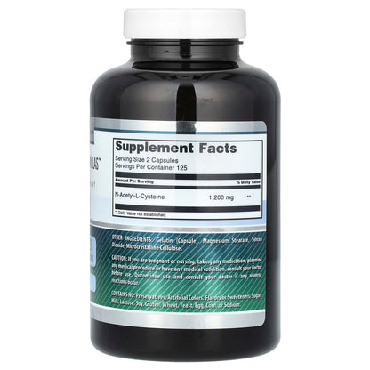 Amazing Nutrition, NAC, 250 Capsules (600 mg per Capsule)
