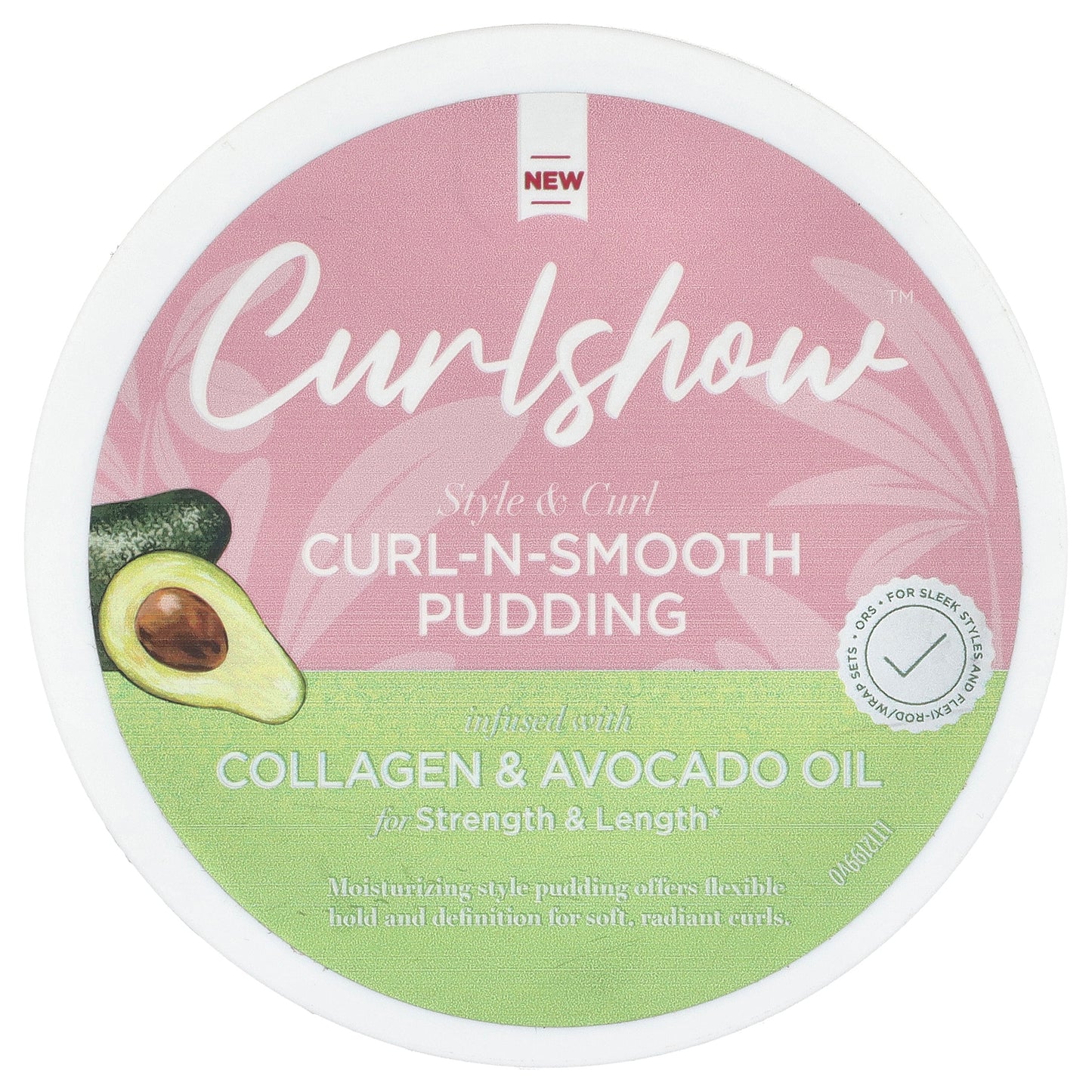 ORS, CurlShow™, Curl-N-Smooth Pudding , 12 oz (340 g)