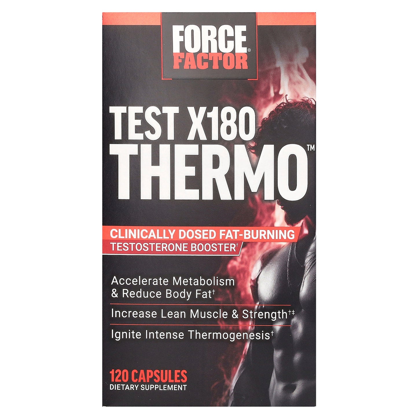 Force Factor, Test X180 Thermo™, 120 Capsules