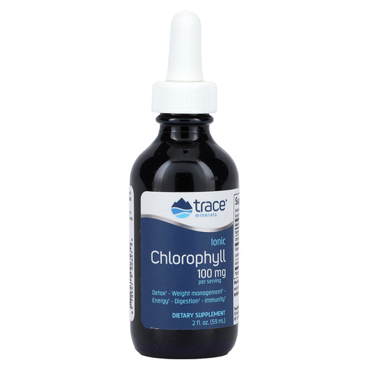 Trace Minerals ®, Ionic Chlorophyll, 100 mg, 2 fl oz (59 mL)