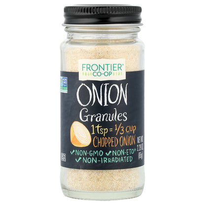 Frontier Co-op, Onion Granules, 2.29 oz (65 g)