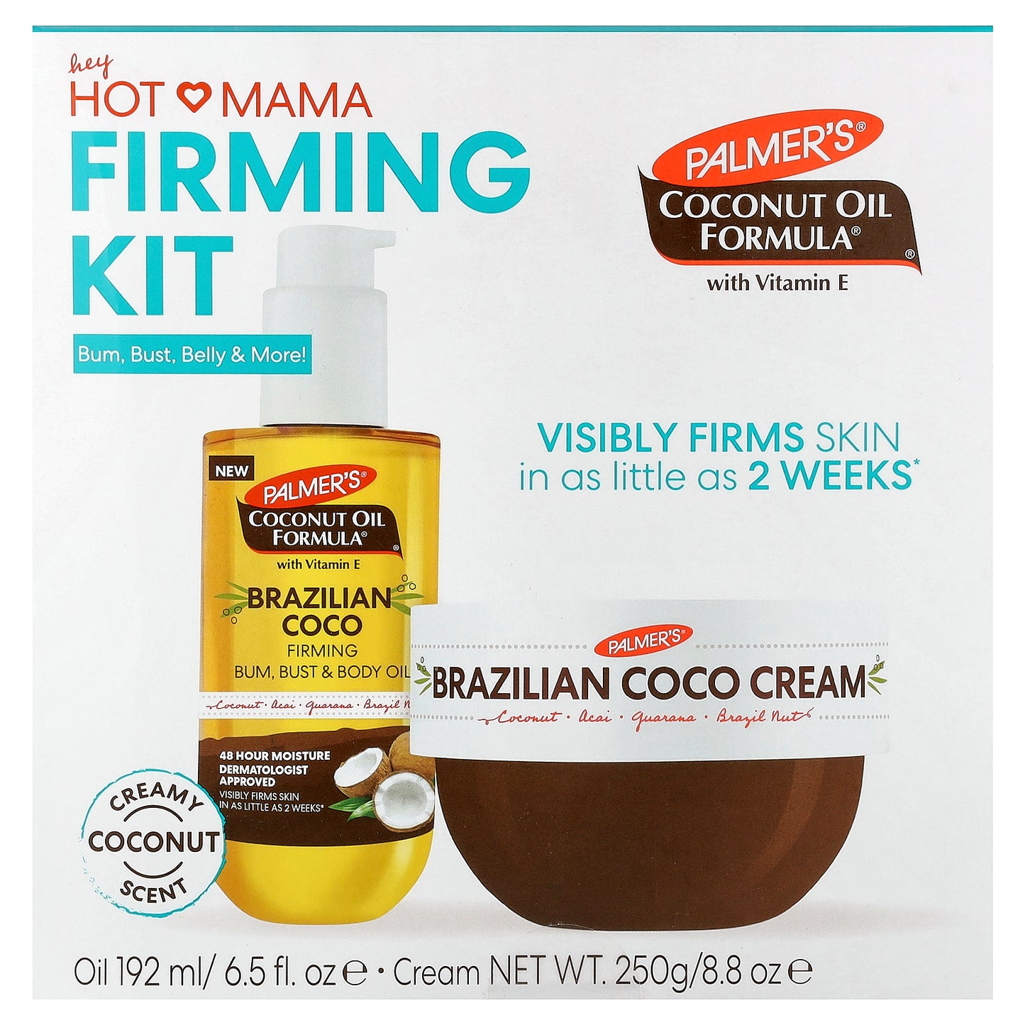 Palmer's, Hot Mama Firming Kit, 2 Piece Kit