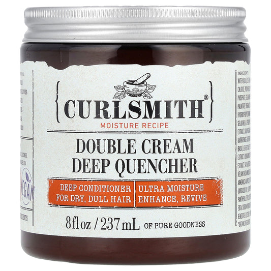 Curlsmith, Double Cream Deep Quencher, For Dry, Dull Hair, 8 fl oz (237 ml)