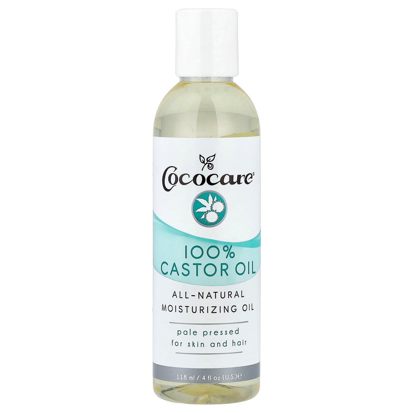 Cococare, 100% Castor Oil, 4 fl oz (118 ml)