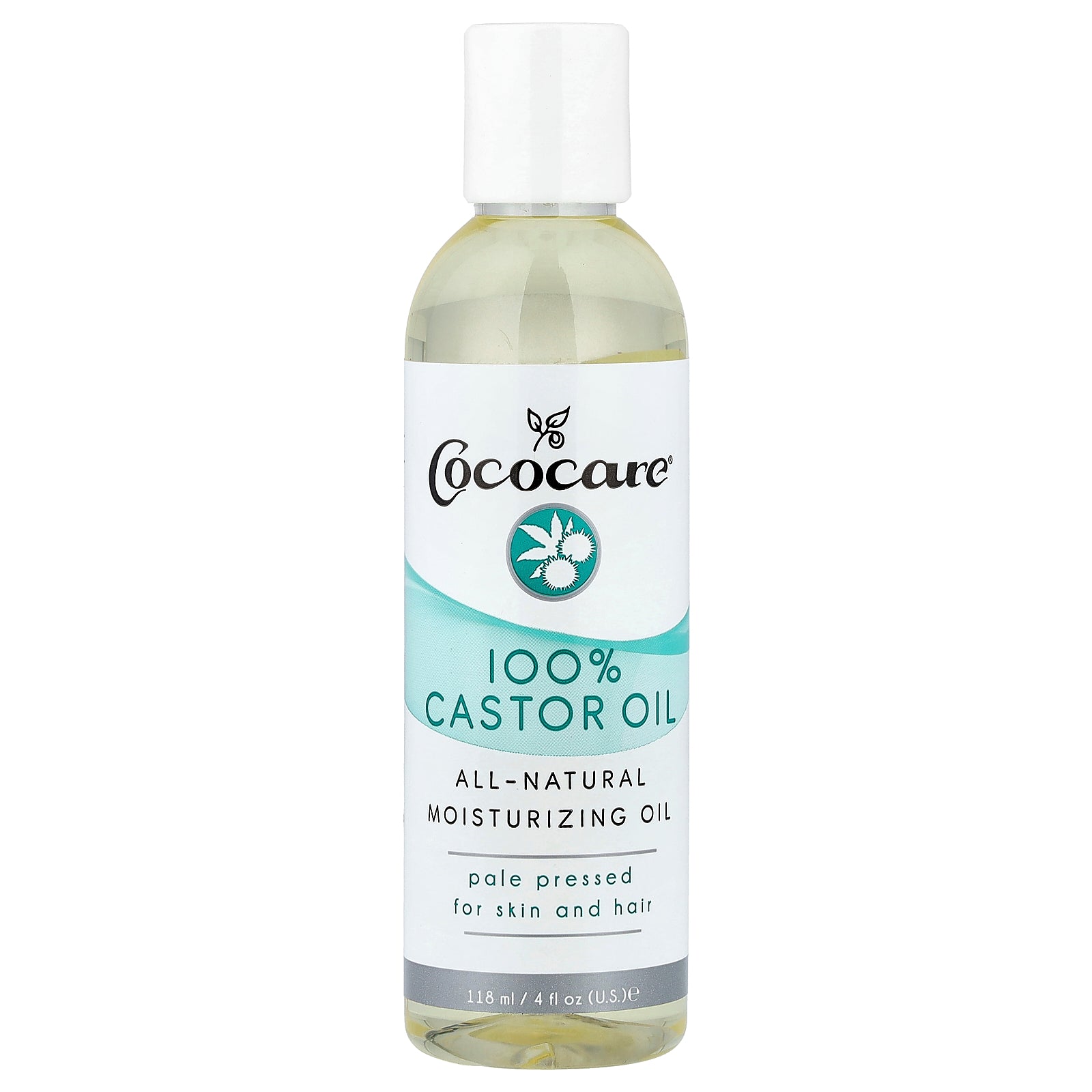 Cococare, 100% Castor Oil, 4 fl oz (118 ml)