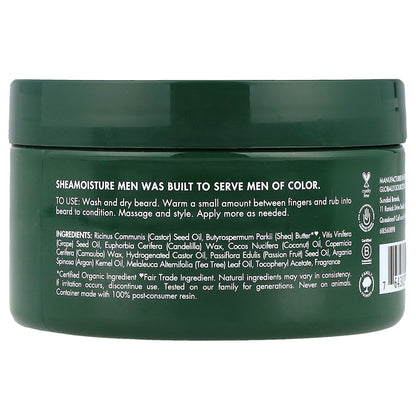 SheaMoisture, Men, Beard Balm, Maracuja Oil & Shea Butter, 4 oz (113 g)