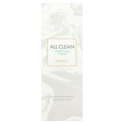 Heimish, All Clean, White Clay Foam, 5.29 oz (150 g)