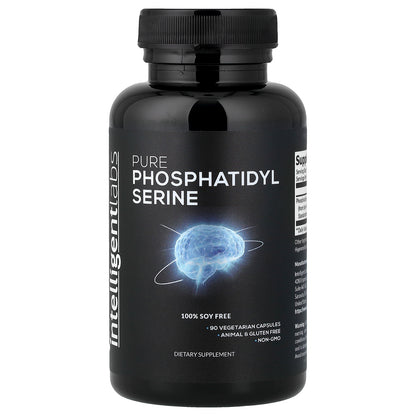 Intelligent Labs, Pure Phosphatidyl Serine, 90 Vegetarian Capsules (100 mg per Capsule)