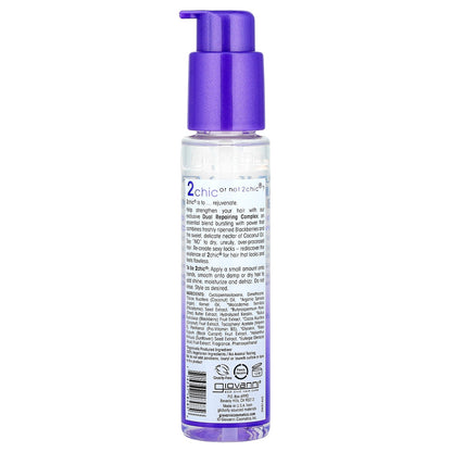 Giovanni, 2chic®, Repairing Super Potion Hair Oil Serum, Blackberry + Coconut Oil, 2.75 fl oz (81 ml)