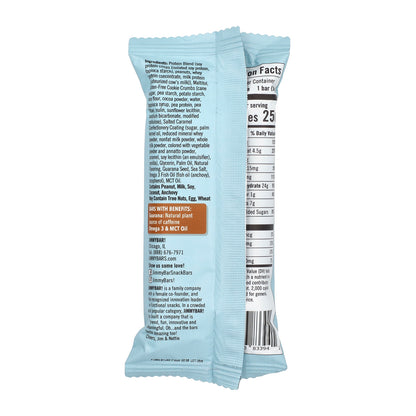 JiMMY!, Bars with Benefits, Protein Bar, Sea Salt Caramel Cookies 'N Cream, 12 Bars, 2.05 oz (58 g) Each