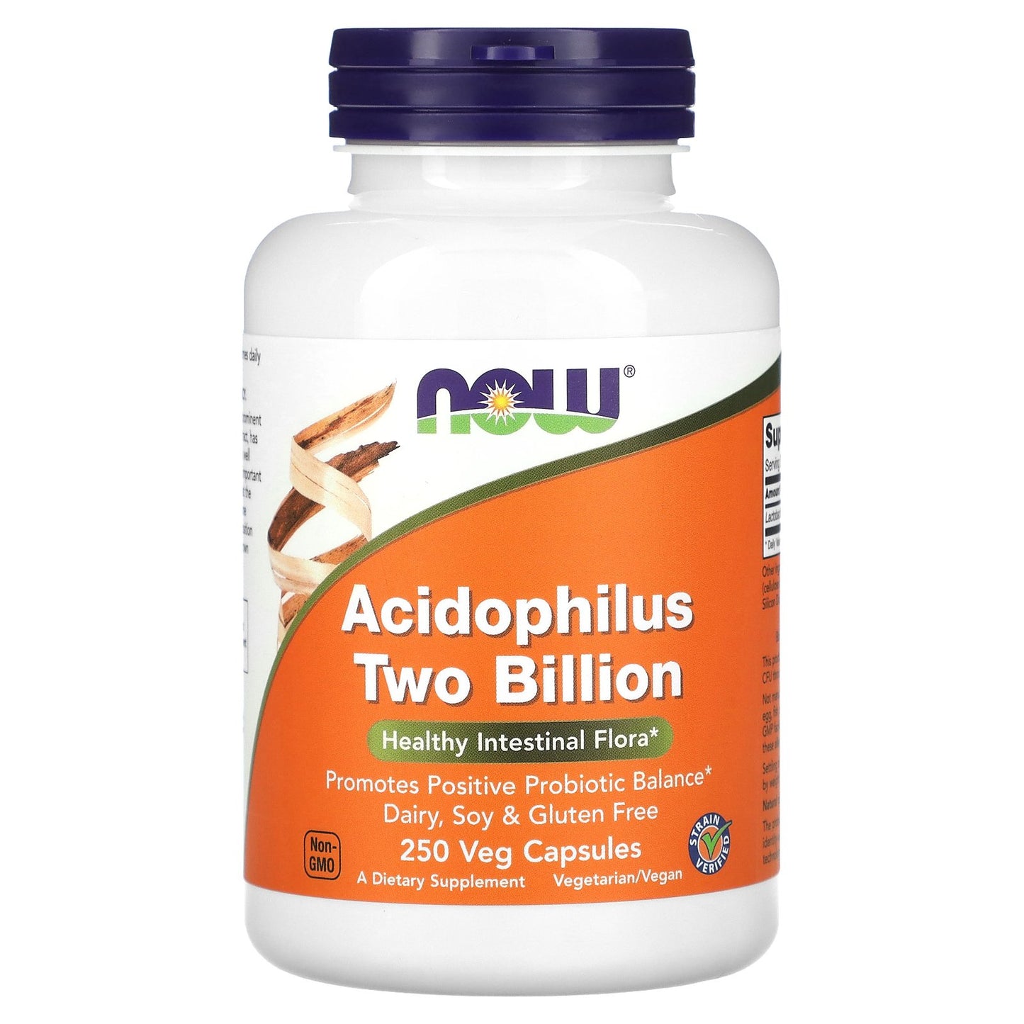 NOW Foods, Acidophilus Two Billion, 250 Veg Capsules