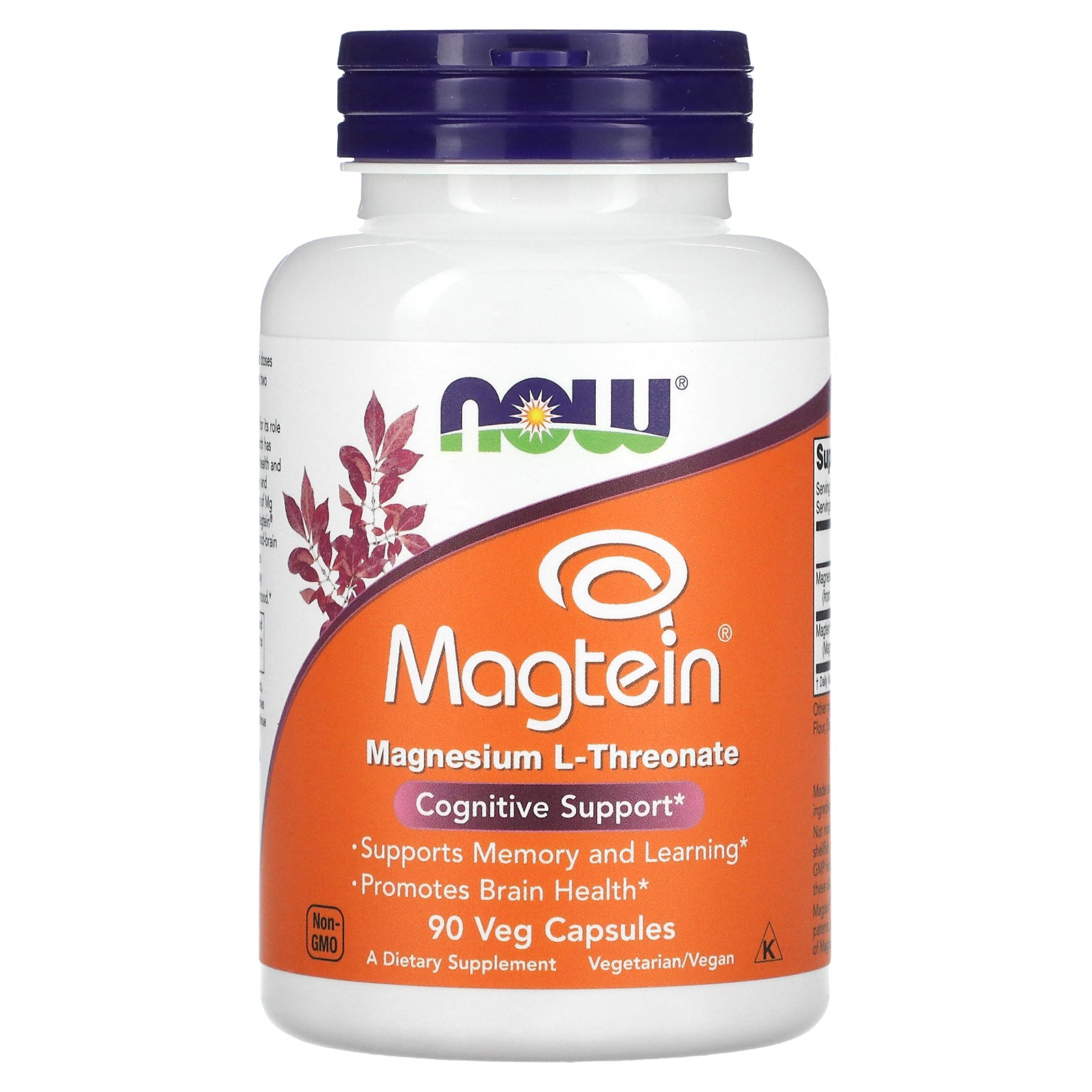 NOW Foods, Magtein®, 90 Veg Capsules