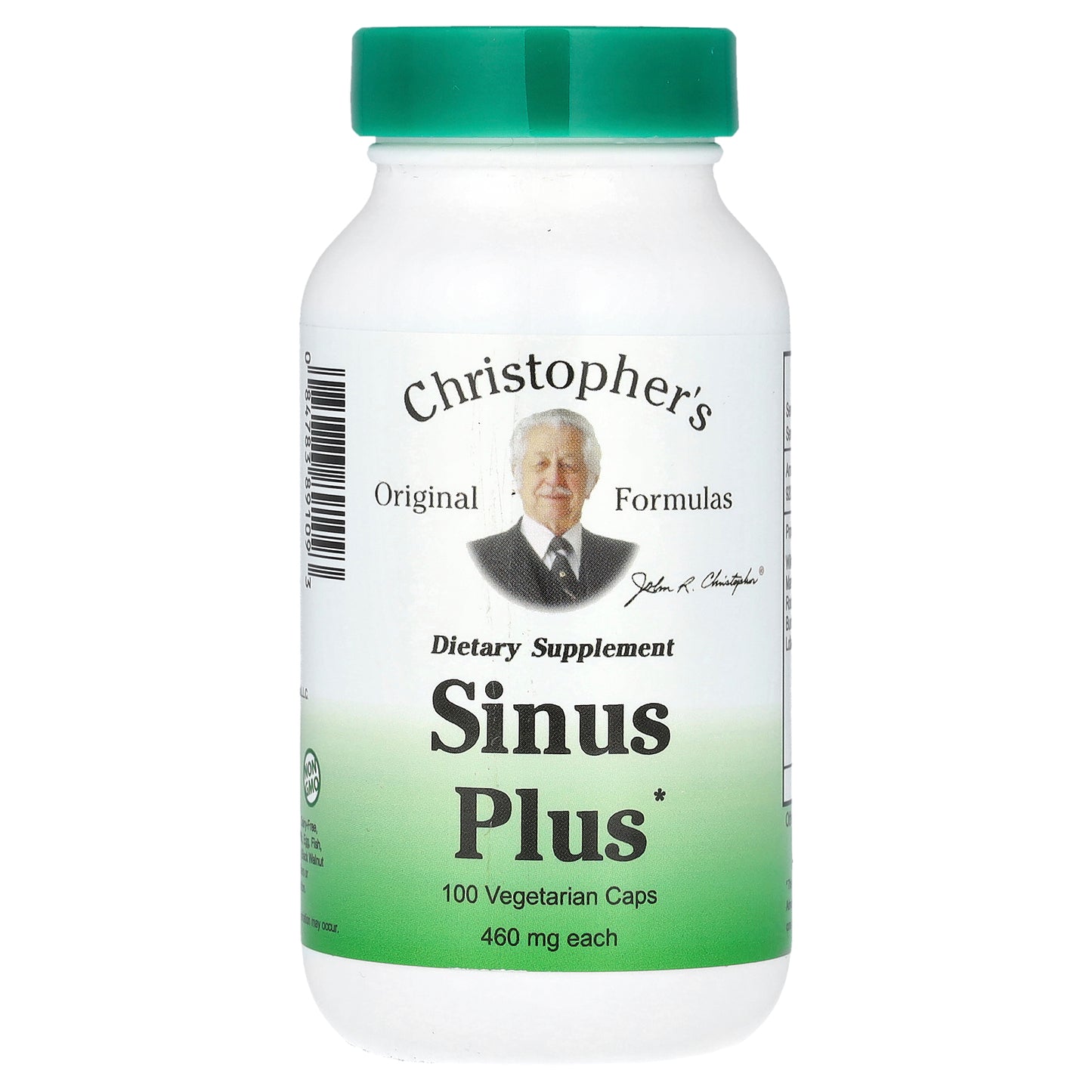 Christopher's Original Formulas, Sinus Plus, 100 Vegetarian Caps