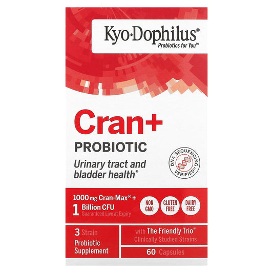 Kyolic, Kyo-Dophilus, Cran+ Probiotic , 60 Capsules