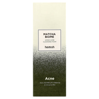 Heimish, Matcha Biome, Amino Acne Cleansing Foam, 5.29 oz (150 g)