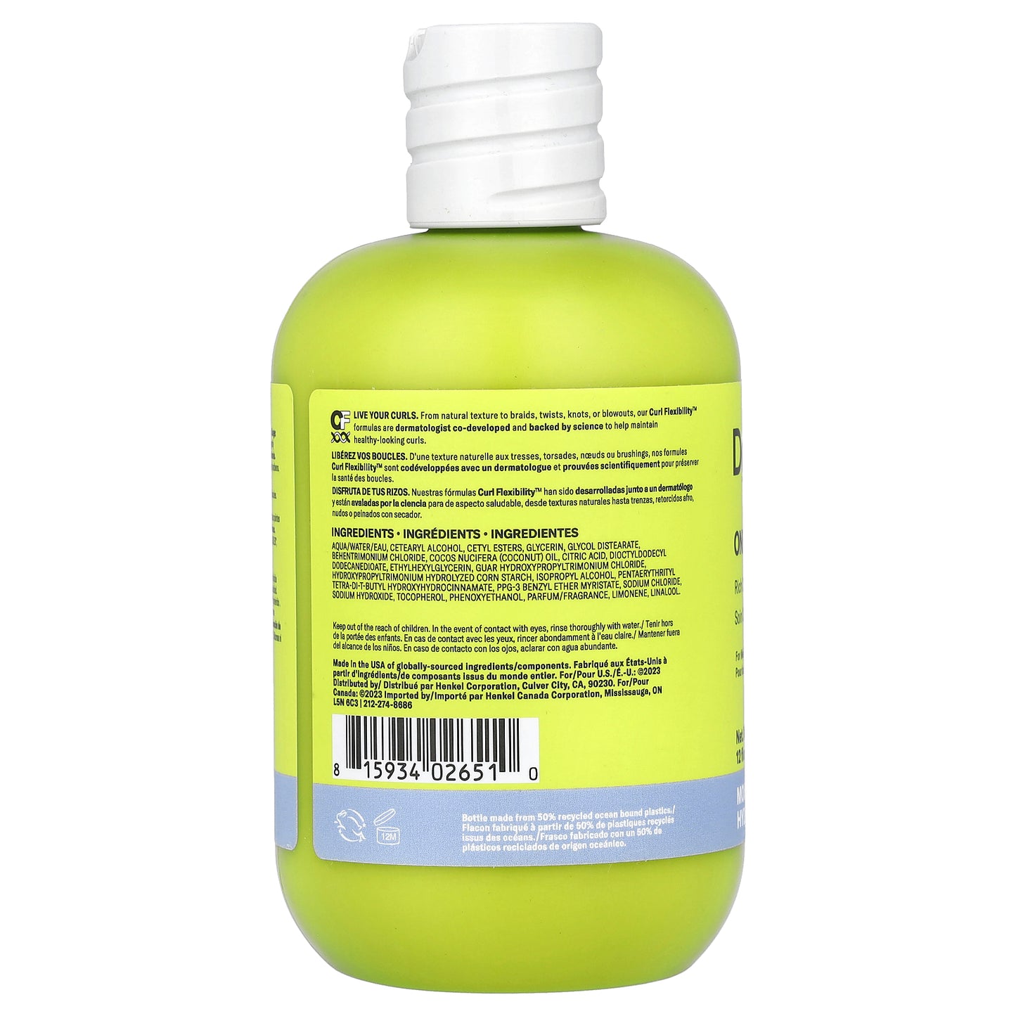 DevaCurl, One Condition® Original, Rich Cream Conditioner, For Medium Curls, 12 fl oz (355 ml)