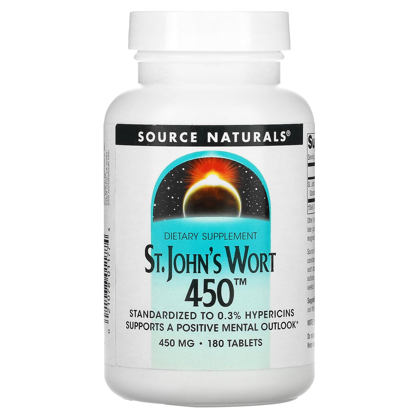 Source Naturals, St. John's Wort 450, 450 mg, 180 Tablets