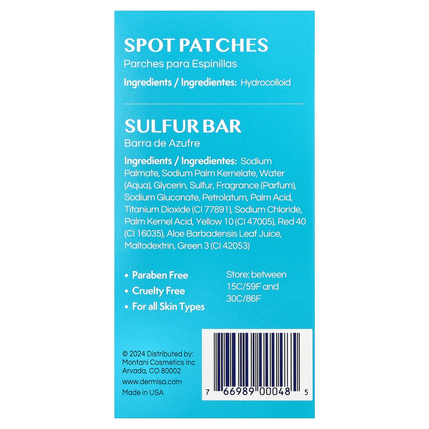 Dermisa, Acne Kit, For All Skin Types, 2 Piece Kit