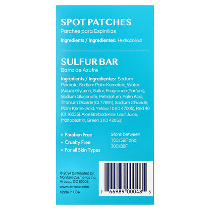 Dermisa, Acne Kit, For All Skin Types, 2 Piece Kit