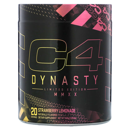 Cellucor, C4 Dynasty, Limited Edition MMXX, Strawberry Lemonade, 1.25 lbs (568 g)