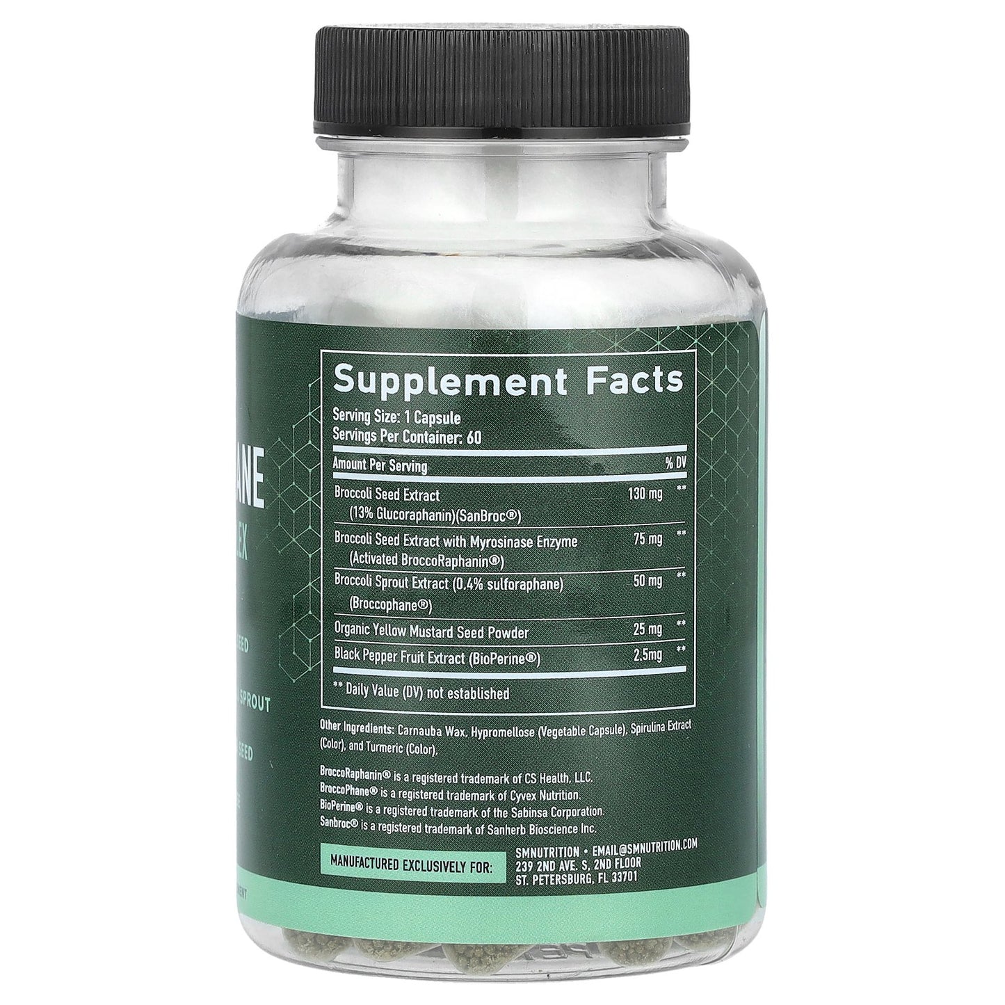 SMNutrition, Sulforaphane Activated Complex, 60 Capsules