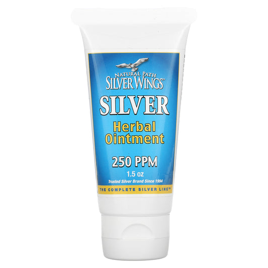 Natural Path Silver Wings, Silver Herbal Ointment, 1.5 oz (42.5 g)