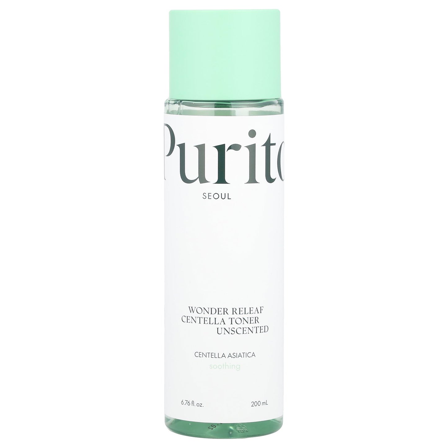 Purito, Wonder Releaf Centella Toner, Unscented, 6.76 fl oz (200 ml)