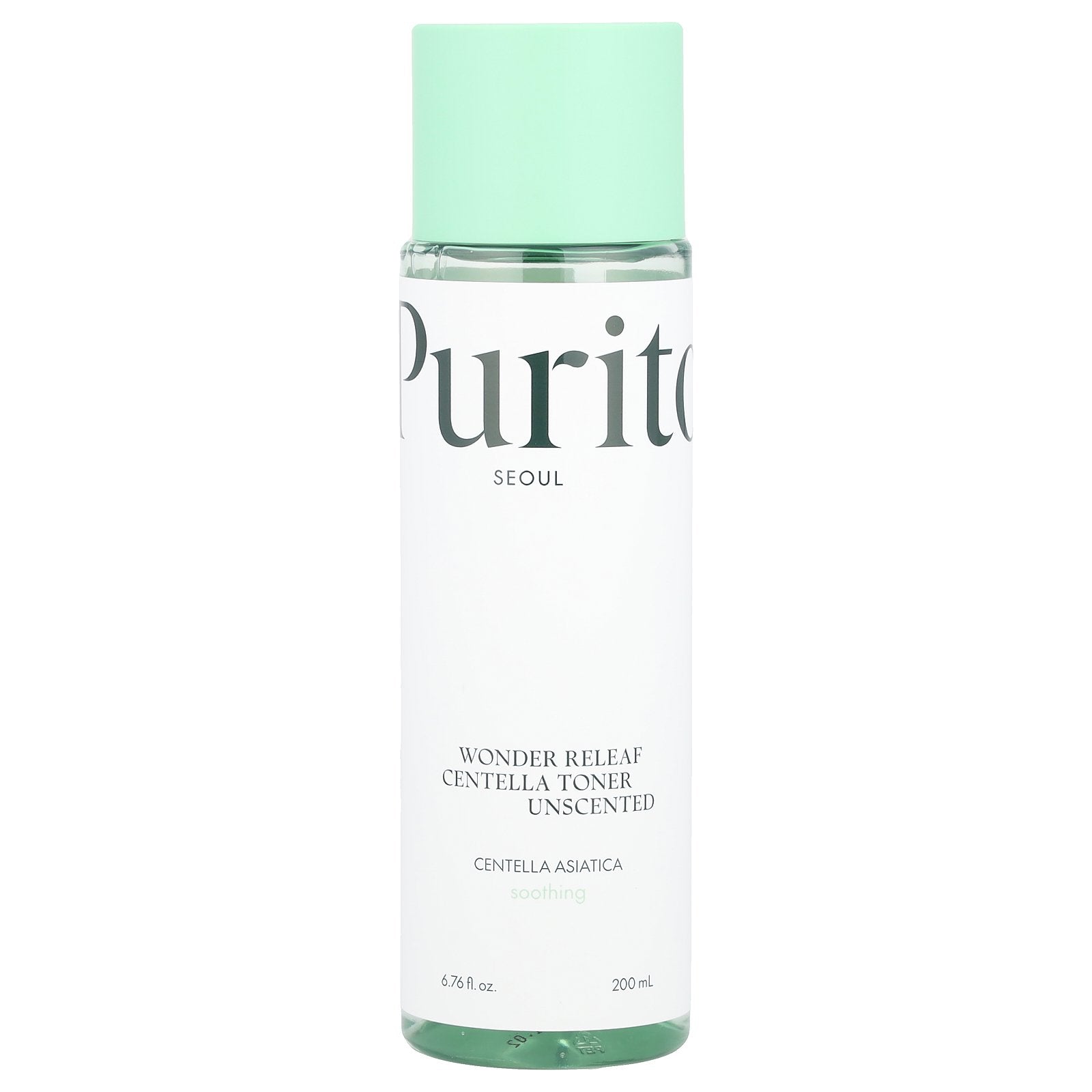 Purito, Wonder Releaf Centella Toner, Unscented, 6.76 fl oz (200 ml)