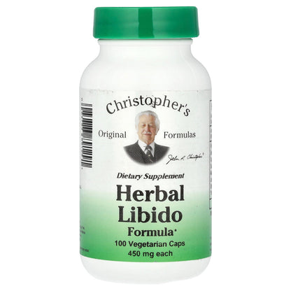 Christopher's Original Formulas, Herbal Libido Formula, 100 Vegetarian Caps