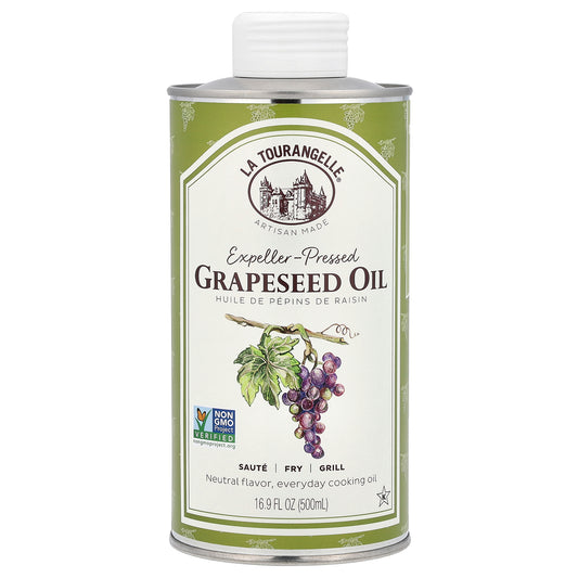 La Tourangelle, Expeller-Pressed Grapeseed Oil, 16.9 fl oz (500 ml)