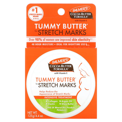 Palmer's, Cocoa Butter Formula® with Vitamin E, Tummy Butter for Stretch Marks, 4.4 oz (125 g)