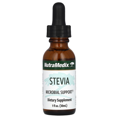 NutraMedix, Stevia, Microbial Support, 1 fl oz (30 ml)