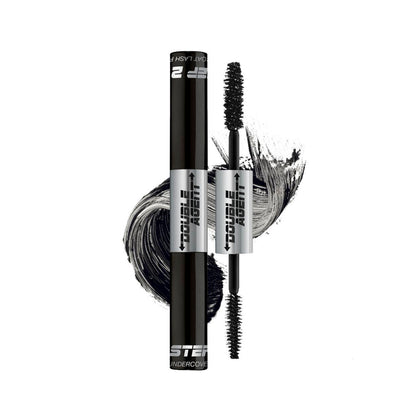 Palladio, Double Agent Mascara, Jet Black, 0.19 fl oz (5.5 ml) Each