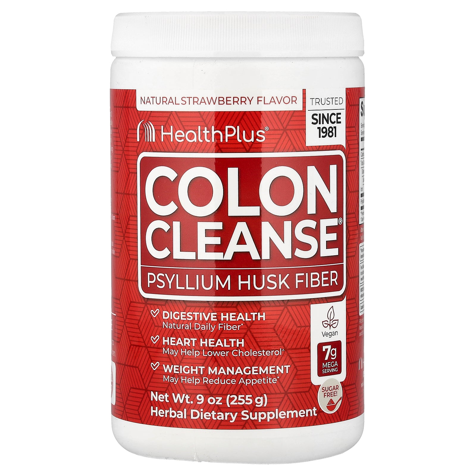 Health Plus, Colon Cleanse®, Natural Strawberry, 9 oz (255 g)