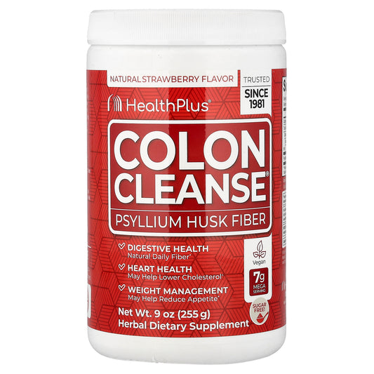 Health Plus, Colon Cleanse®, Natural Strawberry, 9 oz (255 g)