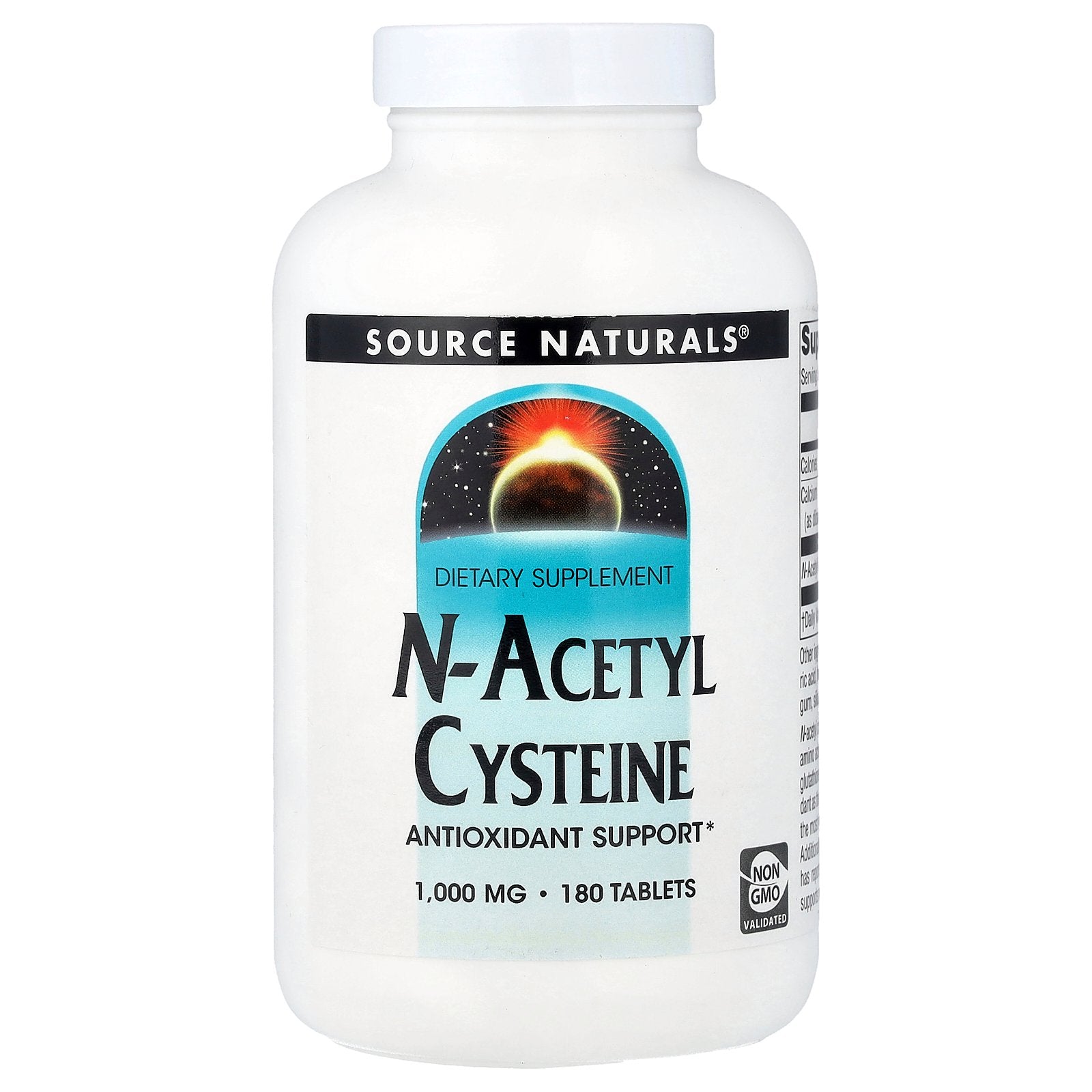 Source Naturals, N-Acetyl Cysteine, 1,000 mg, 180 Tablets