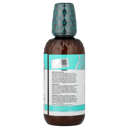 GuruNanda, Natural Oil Pulling Oral Rinse, Farmed Mint™, 16 fl oz (473 ml)