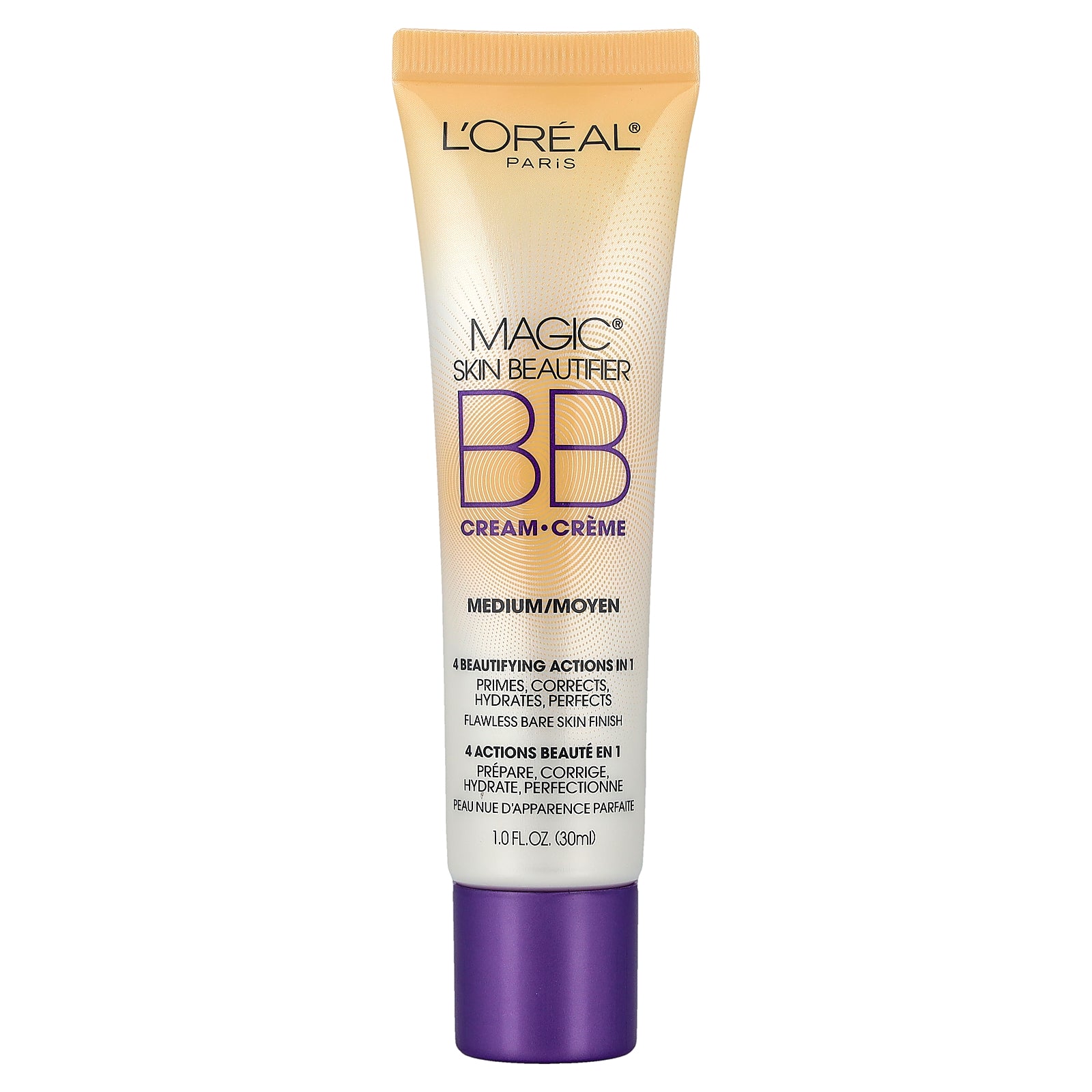 L'Oréal, Magic® Skin Beautifier, BB Cream, 814 Medium, 1 fl oz (30 ml)