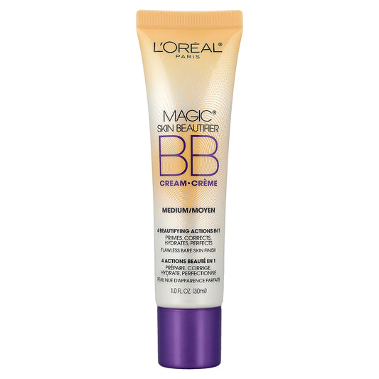 L'Oréal, Magic® Skin Beautifier, BB Cream, 814 Medium, 1 fl oz (30 ml)