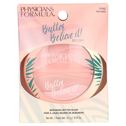 Physicians Formula, Butter Believe It, Blush, 1711952 Pink Sands, 0.19 oz (5.5 g)