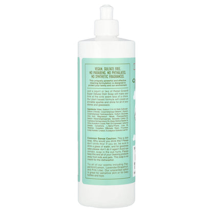 Rebel Green, Ultra Clean Dish Soap, Frankincense & Pine, 16 fl oz (473 ml)