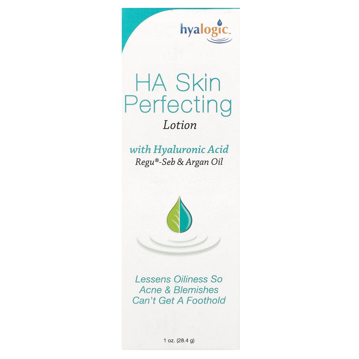 Hyalogic, HA Skin Perfecting Lotion With Hyaluronic Acid, Fragrance Free, 1 oz (28.4 g)