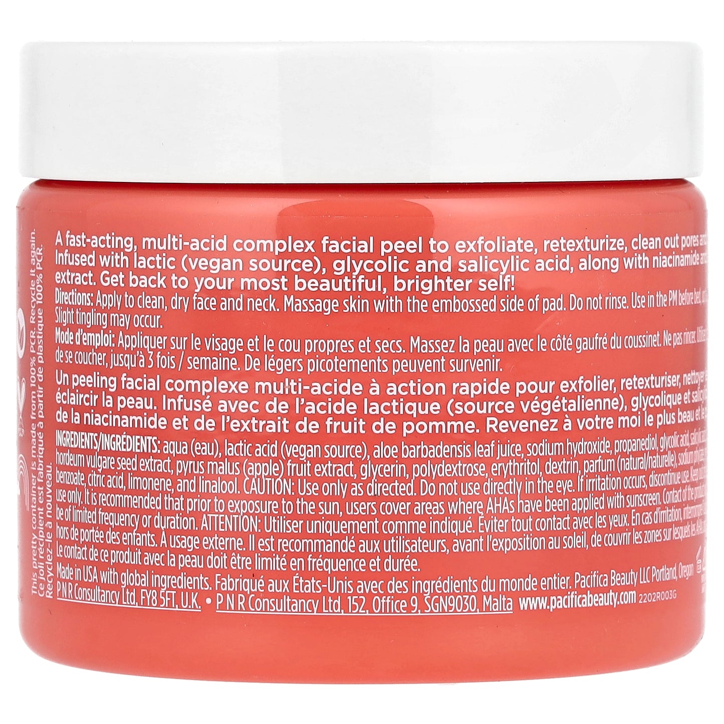 Pacifica, Glow Baby, Brightening Peel Pads, 60 Pads