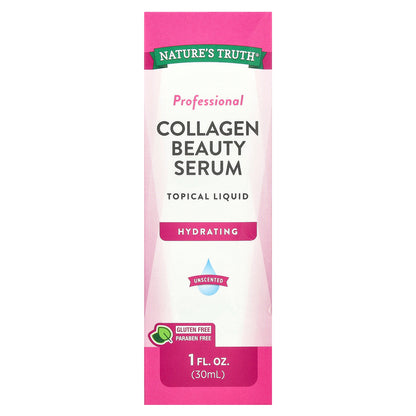 Nature's Truth, Professional Collagen Beauty Serum, Unscented, 1 fl oz (30 ml)